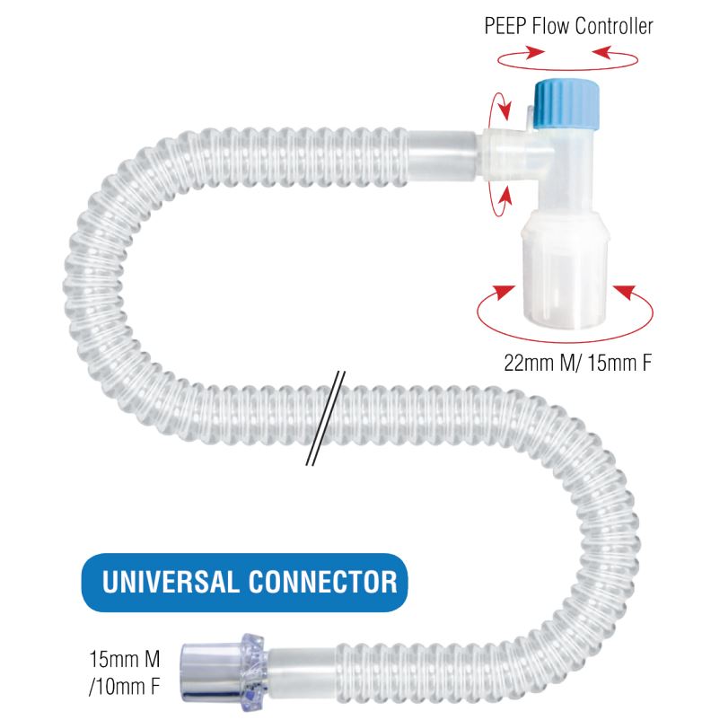 PEEP flow controller
