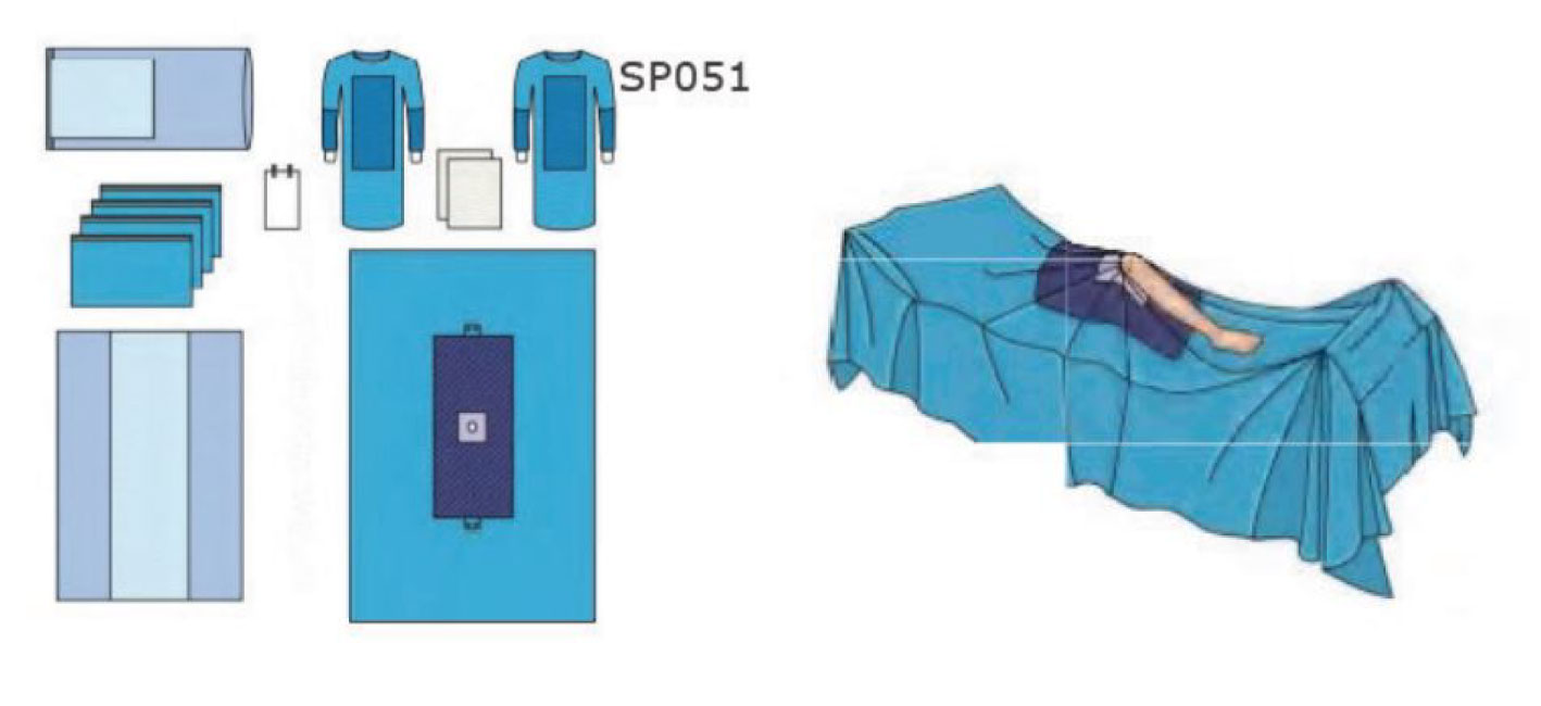 100 Surgical Caps & 15 Isolation Gowns Bundle - Disposable Medical PPE Set